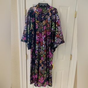 La Vie style house style sequin caftan maxi.